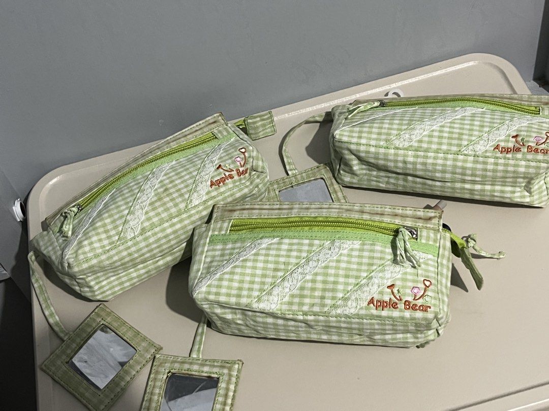 y2k pouch (Category: Purses & Pouches) located in Manila. Submitted by milamartina123 (Listing ID 1462969791, Image 2). Description: 100 each need to be cleaned no issues aside from dirt and some scratches from mirror with individual mirror tondo, manila loc .