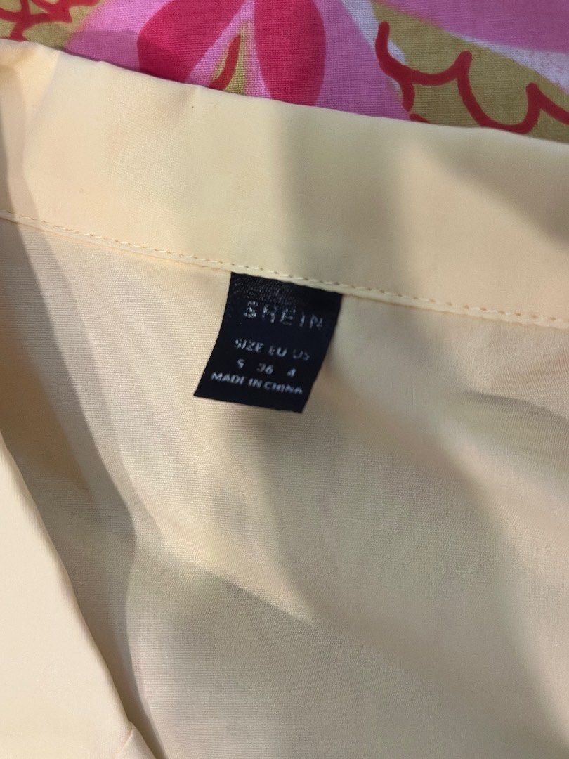 Yellow Button Up Polo Shirt (Category: Tshirts & Polo Shirts ) located in Quezon City. Submitted by brokeahhgirl (Listing ID 1463041480, Image 2). Description: No issue.