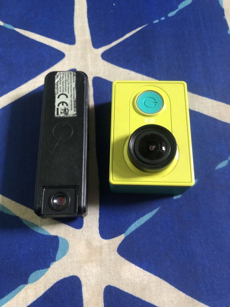 Yi action camera bundle (Category: Video Cameras) located in Quezon City. Submitted by markgolveo (Listing ID 1462901599, Image 2). Description: Yi action camera bundle Yi action camera working properly powers on battery life is still good and long lasting dont know how to properly link this to an app used it via manually capturing With 16GB sandisk micro memory card And free body cam defective battery powers on but battery is depleted needs fixi