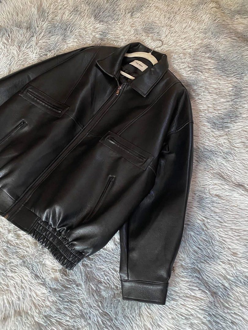 Yoo Girls Black Leather Jacket size 3 (Category: Coats, Jackets and Outerwear) located in Cavite. Submitted by abasolo_jv (Listing ID 1463062314, Image 2). Description: Excellent Good condition no issues 10/10 Color Rate size 3 25x29 dimes good looking ganda nito guyss pangporma offer lang po.
