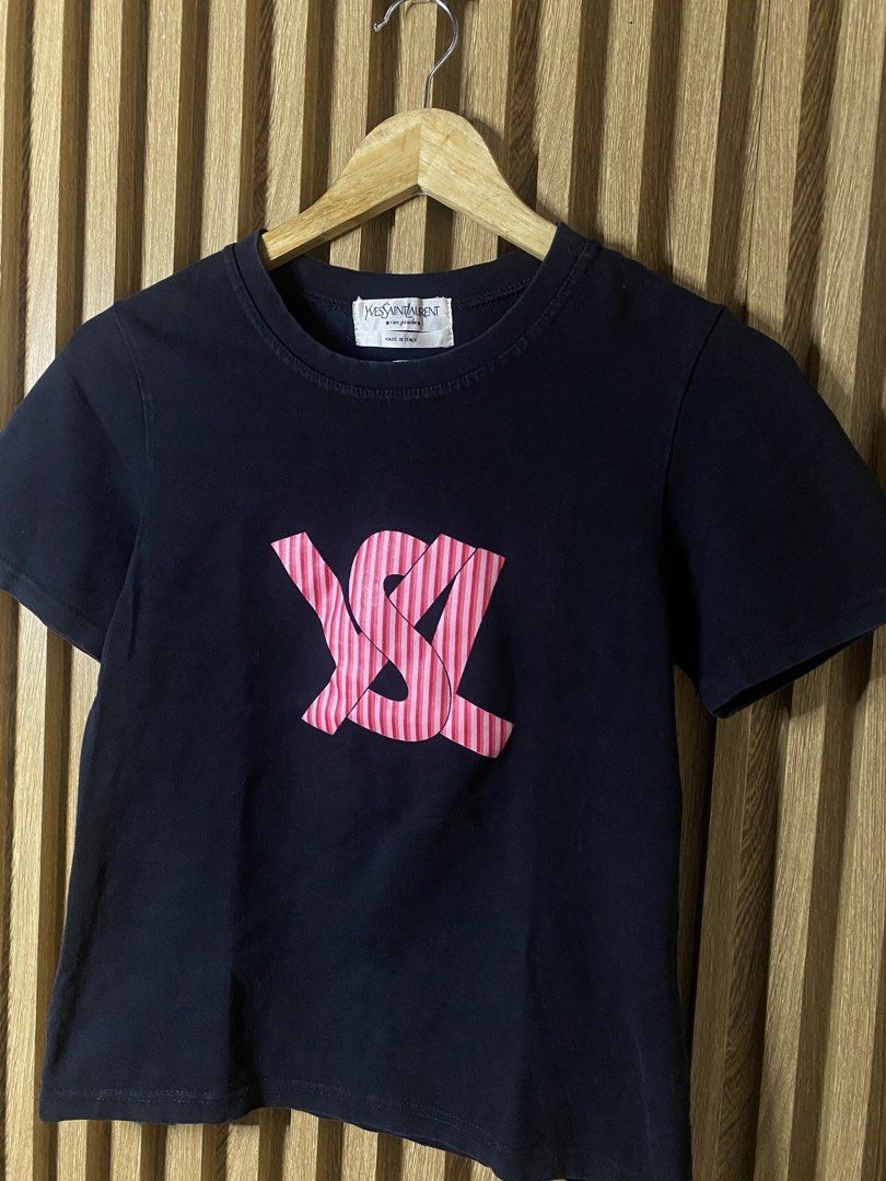 Ysl tops (Category: Luxury Apparel) located in Davao. Submitted by msthrifted (Listing ID 1462900479, Image 2). Description: Size S-M.