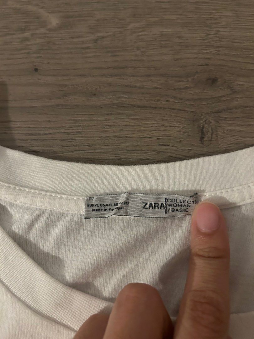 Zara Collective woman basic graphic shirt (Category: Shirts) located in Rizal. Submitted by rlcstr (Listing ID 1463029459, Image 2). Description: - gcash/maya - lalamove/j&t.