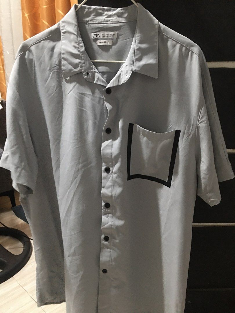 Zara gray polo (Category: Formal Shirts) located in Marilao. Submitted by joelheather02 (Listing ID 1463018479, Image 1). Description: .