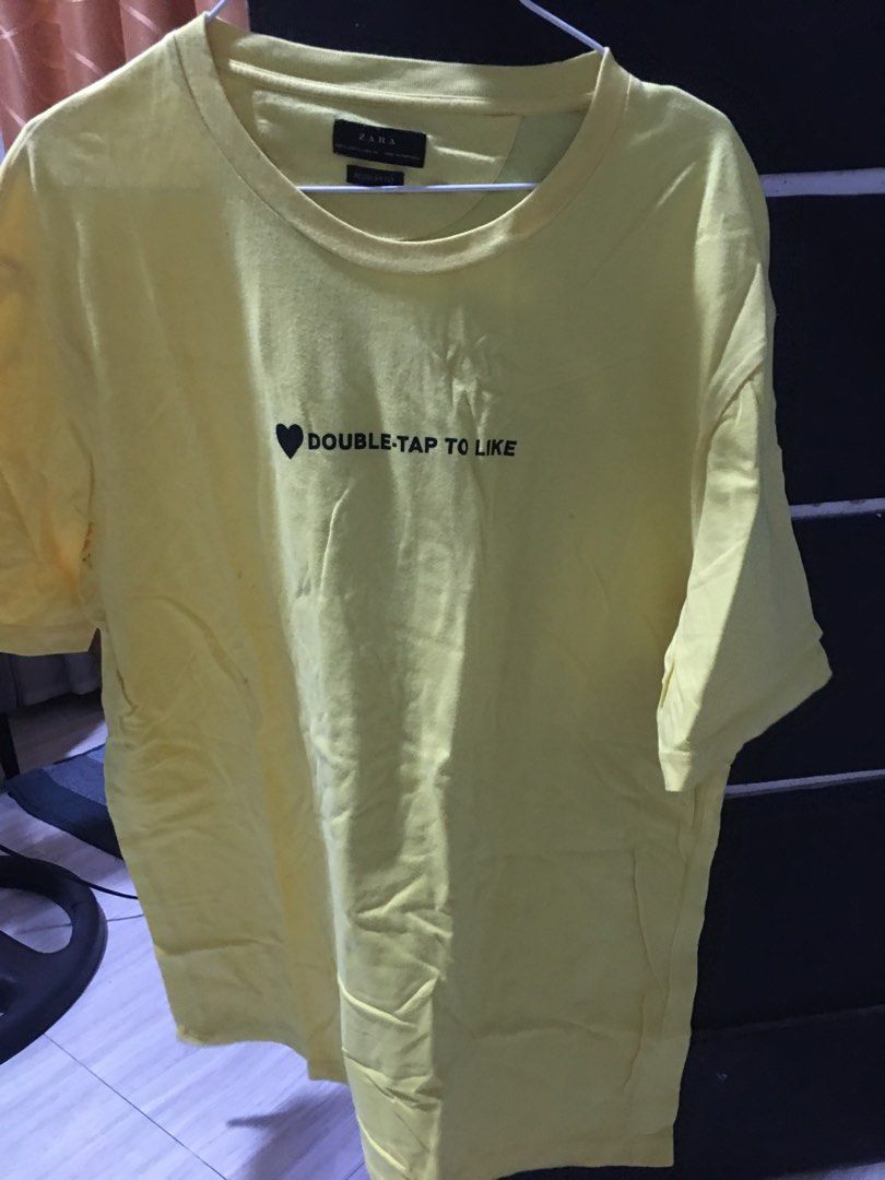 zara yellow relaxed shirt (Category: Tshirts & Polo Shirts ) located in Marilao. Submitted by joelheather02 (Listing ID 1463016123, Image 2). Description: .