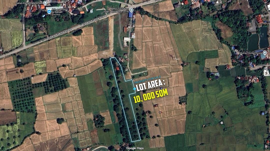 10K SQM LAND AT BATAAN (Category: Lot) located in Manila. Submitted by larasor.property (Listing ID 1463194355, Image 2). Description: [FOR SALE] 1-Hectare Premium Lot in Abucay, Bataan Looking for a highly strategic, inflation-proof land investment? This 10,000 SQM prime lot near L. Dela Fuente Street is perfect for a family rest house, a private resort business, or commercial farming. • 📍 Location: L. Dela Fuente Street, Abucay, Bataan, Philip