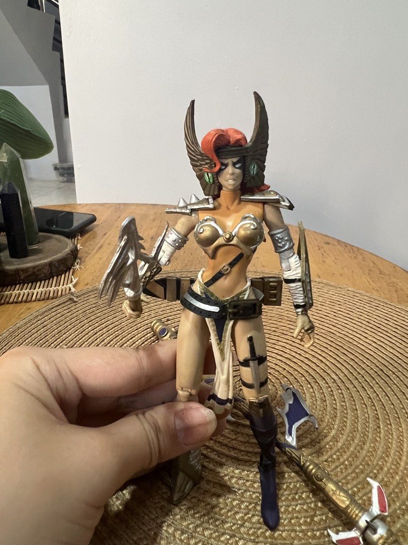 1997 Spawn Series 2 Angela Action Figure (Category: Figurines & Statues) located in Bocaue. Submitted by kwon_017 (Listing ID 1463126783, Image 1). Description: - very good condition - needs cleaning - missing 1 of her 3 weapons.