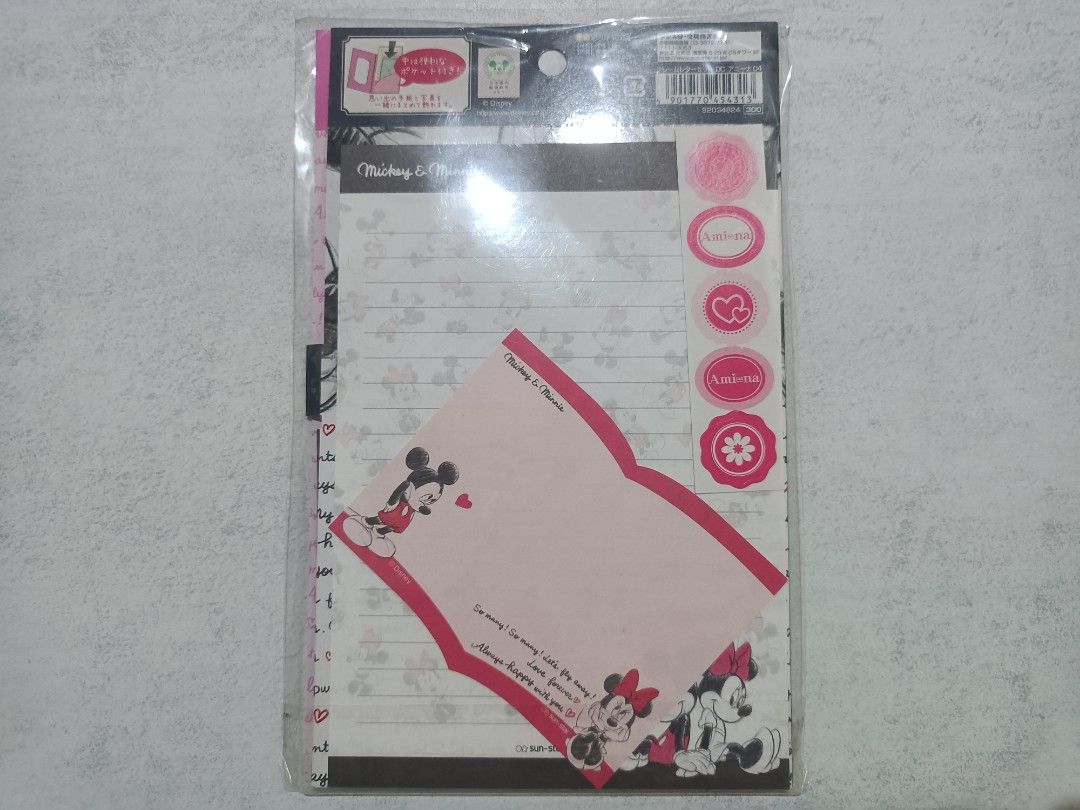 2009 Disney Mickey & Minnie Mouse frame Stationary set (Category: Character Goods) located in Davao. Submitted by zeek_key_collectibles (Listing ID 1463259958, Image 2). Description: Vintage Collection.