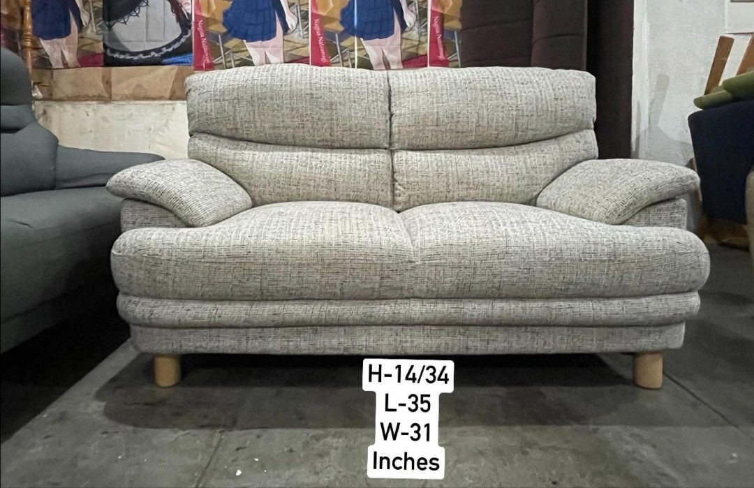 2 Seater Sofa Couch (Category: Sofas) located in Quezon City. Submitted by dannikkishoppe2 (Listing ID 1463211152, Image 2). Description: 2 Seater Sofa Couch ‼️₱11000‼️ Please manage your expectations as there might be minimal flaws. Color may vary due to lighting, it may appear darker or lighter in person. Check photos first before buying. Please refrain from purchasing if you are particular about USED items and imperfections. Thank you!.