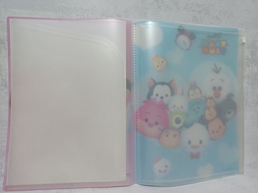 2 sets Disney Tsum Tsum document folder - orgianizer folder with ziplock (Category: Stationery & School Supplies) located in Davao. Submitted by zeek_key_collectibles (Listing ID 1463265589, Image 3). Description: .