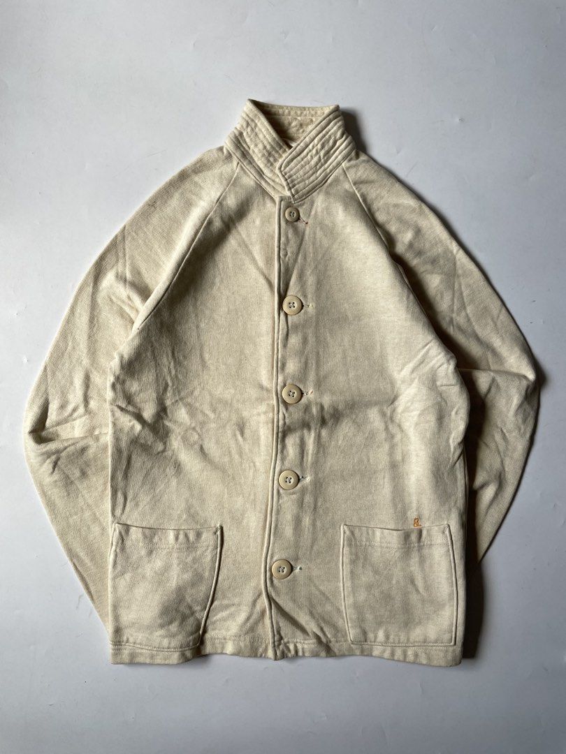 45Rpm coverall jacket (Category: Coats, Jackets and Outerwear) located in Baguio. Submitted by chronicles_cache (Listing ID 1463268207, Image 1). Description: Condition: Great Size tagged: 2 Width: 19 Length: 26.5 Shoulder: 16 Sleeve: 24.