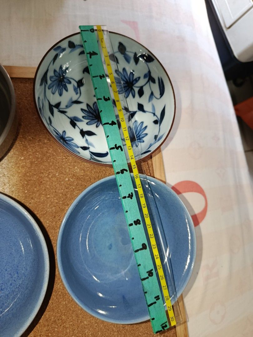 4 ceramic Bowl from Dubai p50 each (Category: Other Kitchenware & Tableware) located in Quezon City. Submitted by kristal68 (Listing ID 1463323833, Image 3). Description: printed blue one is from japan.
