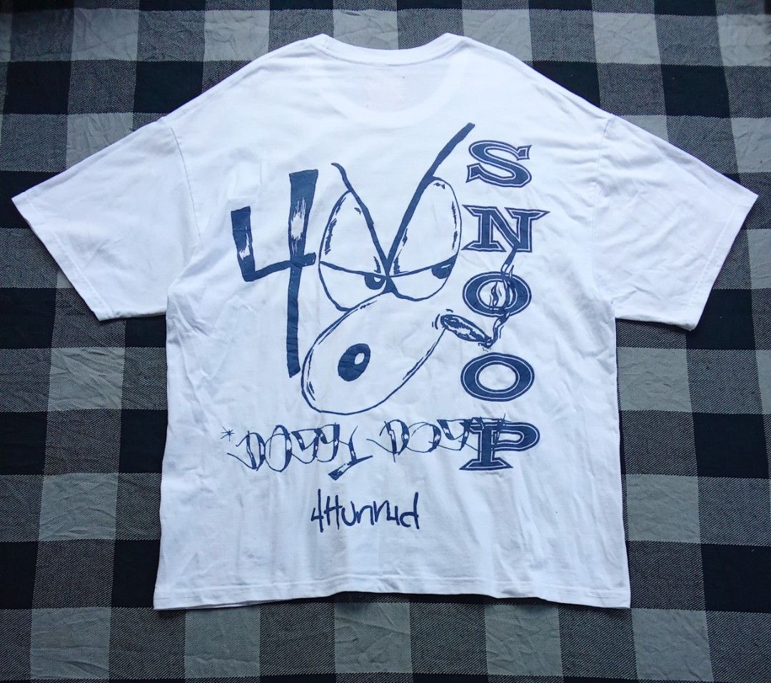 4HUNNID x Snoop Dogg (Category: Tshirts & Polo Shirts ) located in Polomolok. Submitted by timog_high_ice_v2 (Listing ID 1463202838, Image 3). Description: - 4HUNNID x Snoop Dogg - Cool graphics - Large Fitting .