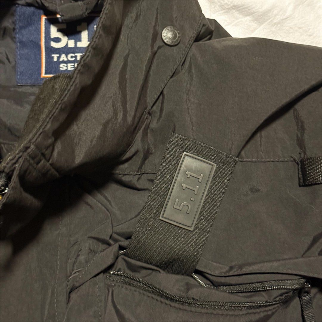 5.11 Tactical Series Black Jacket XL (Category: Coats, Jackets and Outerwear) located in Lipa City. Submitted by anaheim_thrift (Listing ID 1463284148, Image 2). Description: 5.11 Tactical Series Black Jacket XL 27x33.
