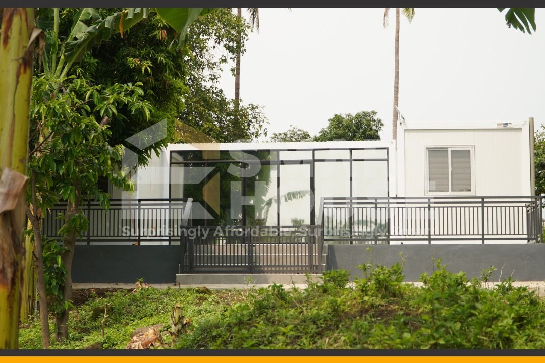 5 CUSTOMIZED PREFAB CONTAINER UNITS - RESIDENTIAL PROJECT (Category: Construction & Building Materials) located in Quezon City. Submitted by Smarthouseph (Listing ID 1463201819, Image 2). Description: FROM PREFAB TO PERFECTION — YOUR DREAM HOME, MADE REAL. 💛 What if your dream home didn’t have to take years to build? This stunning 5-UNIT SMARTHOUSE Prefab Project is proof that you can have modern style, comfortable living, and quality constructi