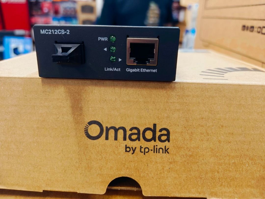 🌐⚡ BRIDGE YOUR NETWORK — OMADA MC212CS-2! (Category: Networking) located in Caloocan City. Submitted by swiftdeer.cf08f3 (Listing ID 1463224418, Image 3). Description: Need to connect network devices over longer distances using fiber? 📡 The TP-Link Omada MC212CS-2 Gigabit WDM Media Converter is designed to help integrate fiber and Ethernet connections in network infrastructure. 🌐 Gigabit Connectivity 🔌 Ethernet-to-Fiber Conversion 🏢 Business