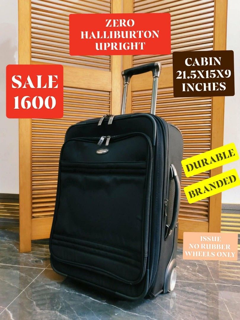 🧳 Halliburton upright (Category: Luggage) located in Manila. Submitted by chocoman0235367 (Listing ID 1463153400, Image 1). Description: .