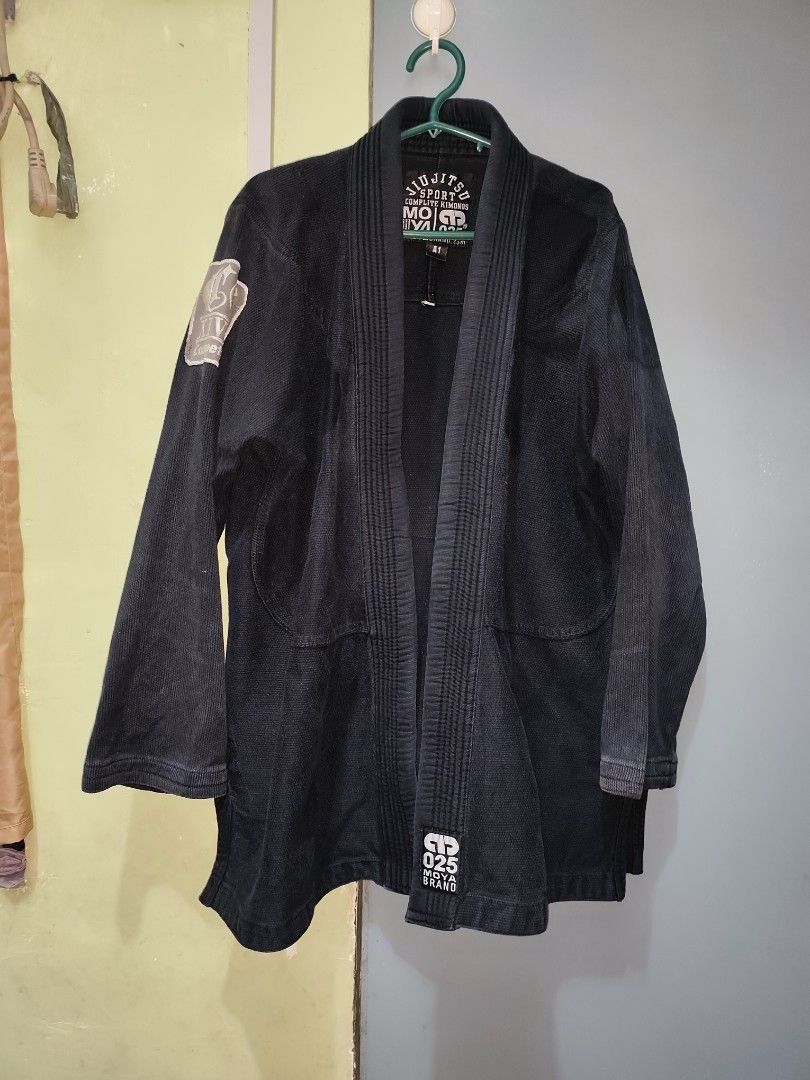 A1 - MOYA BRAND BJJ UPPER ONLY (Category: Combat Sports) located in Taguig. Submitted by mmthriftshop.ph (Listing ID 1463188515, Image 1). Description: 🥋 A1 - MOYA BRAND BJJ UPPER ONLY 💵 1,000.00 + SF ❌ NOT COD/COP. ✅ Payment first policy. 🏷️ Excellent condition and no issue. May mark lang ng pinag tanggalan ng patches. 📦 Shipping via Lalamove or J&T Express. 💳 Payment through GCash, GoTyme or BPI Bank Transfer..
