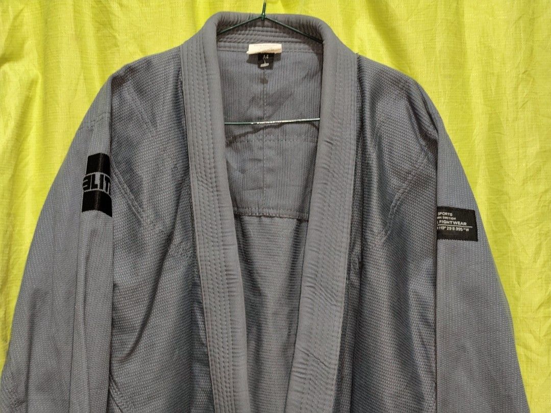 A4 - ELITE GREY BJJ UPPER ONLY (Category: Combat Sports) located in Taguig. Submitted by mmthriftshop.ph (Listing ID 1463325297, Image 3). Description: 🥋 A4 - ELITE GREY BJJ UPPER ONLY 💵 1,000.00 + SF ❌ NOT COD/COP. ✅ Payment first policy. 🏷️ Like new condition and no signs of abuse. 📦 Shipping via Lalamove or J&T Express. 💳 Payment through GCash, GoTyme or BPI Bank Transfer..