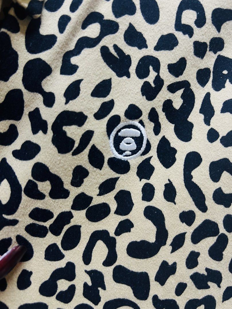 AAPE BY A BATHING APE Leopard Print Button Up Shirt (Category: Tshirts & Polo Shirts ) located in Manila. Submitted by irenekaren57943 (Listing ID 1463212236, Image 3). Description: 𝐀𝐀𝐏𝐄 𝐏𝐨𝐥𝐨 𝐋𝐨𝐧𝐠 𝐒𝐥𝐞𝐞𝐯𝐞 𝐃𝐞𝐧𝐢𝐦 ➤ 𝟐𝟏 𝐖 | 𝟐𝟗 𝐋 ➤ 𝟗.𝟖 | 𝐋𝐈𝐊𝐄 𝐍𝐄𝐖 ➤ 𝐍𝐨 𝐈𝐬𝐬𝐮𝐞 .