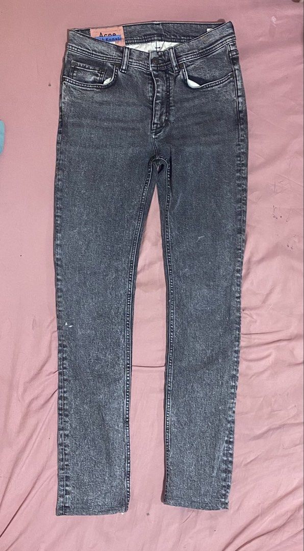 Acne Studios Skinny Jeans (Category: Jeans) located in Caloocan City. Submitted by bea_d_ (Listing ID 1463264278, Image 2). Description: Acne Studios North Black Marble Size on tag: 30/32 Message me for more inquires! 💛.