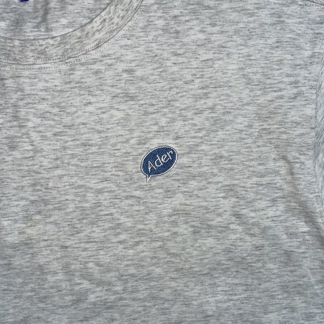 ADER ERROR Multi-Character Embroidered Oversized T-Shirt (Category: Tshirts & Polo Shirts ) located in Caloocan City. Submitted by thriftytripter (Listing ID 1463145639, Image 3). Description: (off) +Shipping fee width • 22 length • 28.5 sleeve(s) • 8.5 condition • 10/10 colorate • 10/10 issue(s) • none • Check details before buying • Items are washed and ready to wear • Color may vary due to lighting.