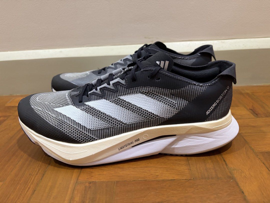 Adidas Adizero Boston 12 (Men’s) (Category: Sneakers) located in Quezon City. Submitted by green.archer (Listing ID 1463200919, Image 1). Description: SALE! Adidas Adizero Boston 12 (Men’s) - Color: Core Black/Cloud White/Carbon - Size: 9.5 US (Men’s) - Well-Kept (Almost Brand New) - 100 % Authentic - Mall Price: 8,000 SALE Price: 3,500! Call/Text if Interested: 09209068636.