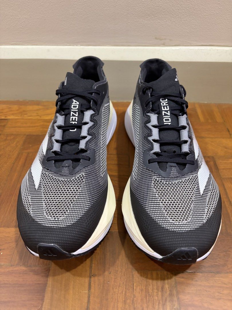 Adidas Adizero Boston 12 (Men’s) (Category: Sneakers) located in Quezon City. Submitted by green.archer (Listing ID 1463200919, Image 3). Description: SALE! Adidas Adizero Boston 12 (Men’s) - Color: Core Black/Cloud White/Carbon - Size: 9.5 US (Men’s) - Well-Kept (Almost Brand New) - 100 % Authentic - Mall Price: 8,000 SALE Price: 3,500! Call/Text if Interested: 09209068636.