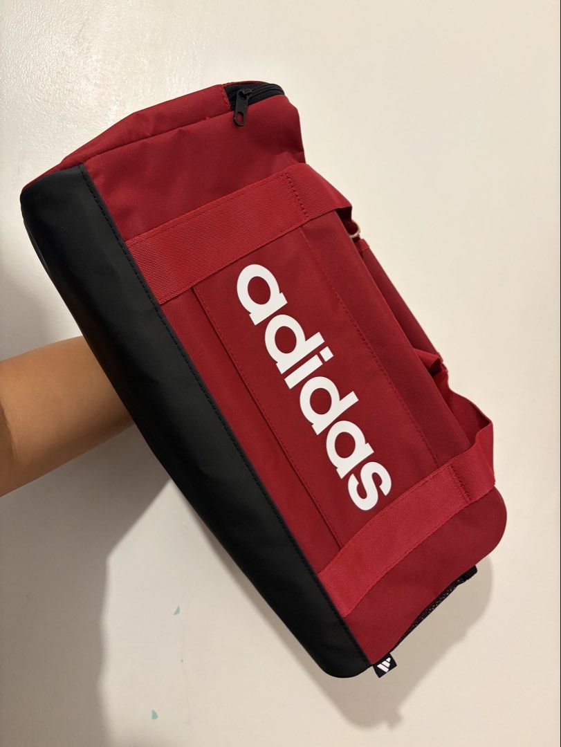 Adidas Classic Small Duffel Bag (Category: Sling Bags) located in Manila. Submitted by issathings (Listing ID 1463303659, Image 2). Description: hindi na magagamit, cancelled flight rush selling lalamove or LBC COP.