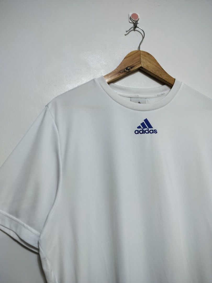Adidas Climacool Embroidered Polyester T-Shirt (Category: Tshirts & Polo Shirts ) located in Taguig. Submitted by thriftybounce (Listing ID 1463204982, Image 3). Description: Fit : L-XL Width : 22 Length : 29 Color Rate : 9.5/10 Issue : None.