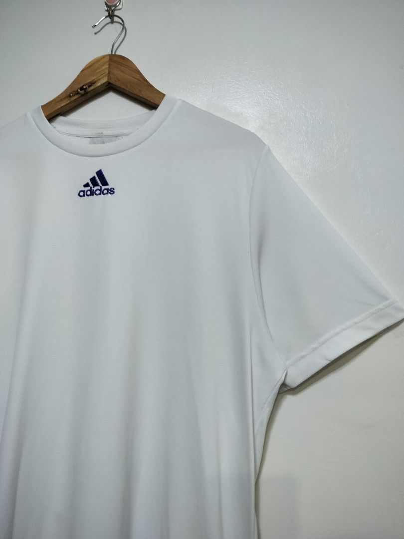 Adidas Climacool Embroidered Polyester T-Shirt (Category: Tshirts & Polo Shirts ) located in Taguig. Submitted by thriftybounce (Listing ID 1463204982, Image 2). Description: Fit : L-XL Width : 22 Length : 29 Color Rate : 9.5/10 Issue : None.