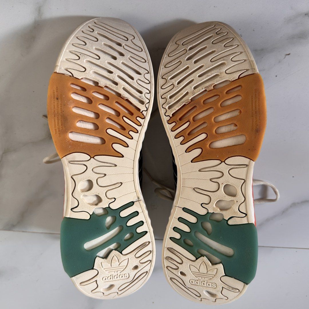 Adidas Hi-Tail 'Chalk White' (Category: Casual Shoes) located in Lal-Lo. Submitted by hush_clo (Listing ID 1463134469, Image 3). Description: Adidas Hi-Tail ‘Chalk White’ no box slightly used lang solid pa sole - Brand: Adidas - Size: US Men's 10 - Design: White base with vibrant multi-color accents (navy, red, orange, yellow, grey) - Closure: Lace-up - Sole: Durable rubber with excellent grip - Ideal for: Casual wear, light athletic activities r