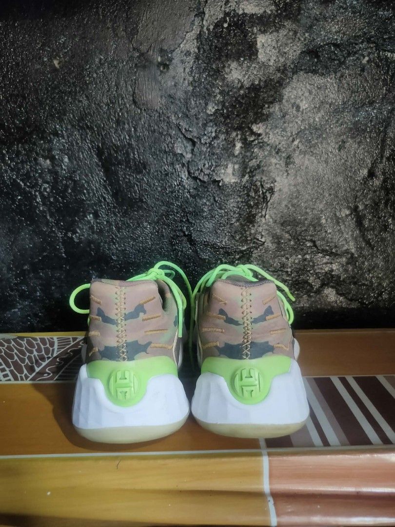 Adidas James harden shoes (Category: Sneakers) located in Vinzons. Submitted by khasanche43622 (Listing ID 1463264813, Image 2). Description: Excellent condition No heel drag no to drag Size 8 mens us.