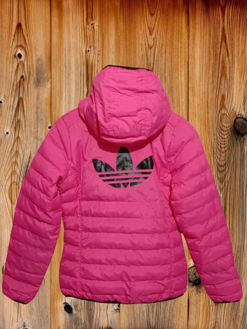 Adidas Puffer Jacket (Category: Coats, Jackets and Outerwear) located in Davao. Submitted by ayeeasyshop13 (Listing ID 1463268521, Image 2). Description: Adidas Puffer Jacket (For Women's) As new condition Size 38 on tag Dimension 20/25 1000 + SF.