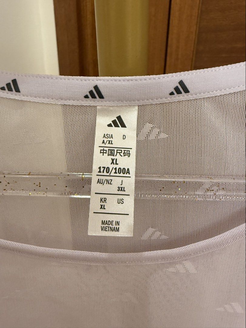 Adidas Sheer Shirt in Lavander (Category: Shirts) located in Quezon City. Submitted by vpauline (Listing ID 1463257872, Image 2). Description: 10/10.