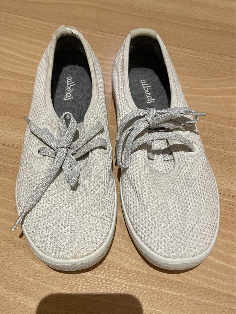 Allbirds Wool Runners White Sneakers (never used) (Category: Sneakers) located in Quezon City. Submitted by brightwolf_7ef5d3 (Listing ID 1463141277, Image 1). Description: - White Allbirds Wool Runners - Comfortable and breathable knit material - Classic lace-up closure - Perfect for everyday wear.