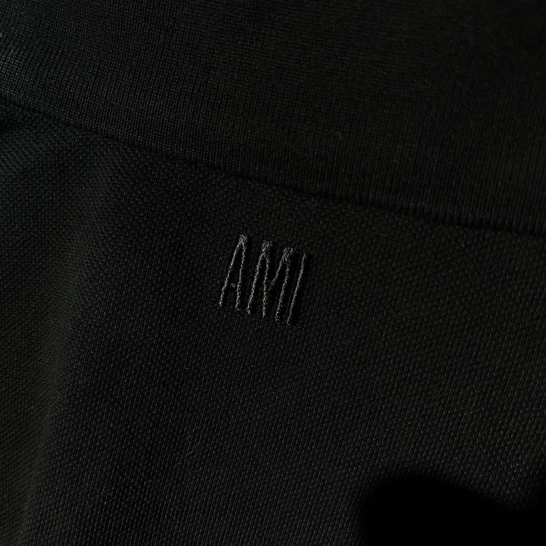 AMI Alexandre Mattiussi Black Polo (Category: Tshirts & Polo Shirts ) located in Kabasalan. Submitted by yourgamiii (Listing ID 1463290186, Image 3). Description: AMI Alexandre Mattiussi Black Polo Large (21x26.5) As new No Issue .