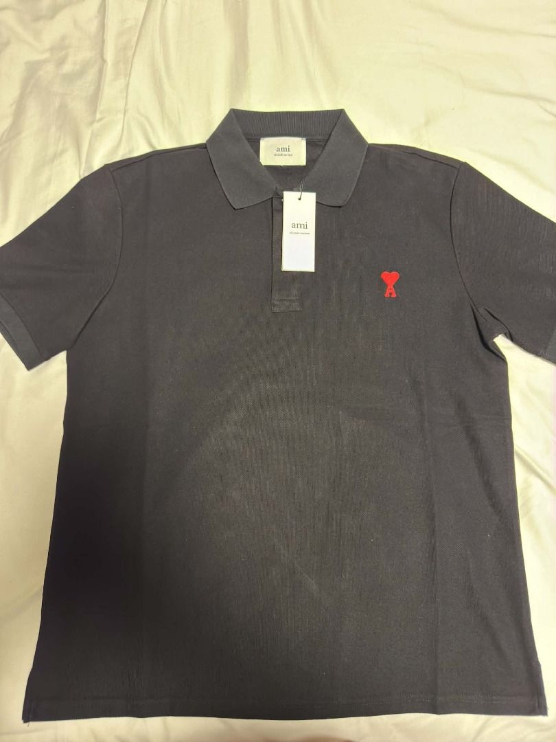 Ami Polo Shirt (Category: Tshirts & Polo Shirts ) located in Taguig. Submitted by velosmitten (Listing ID 1463147871, Image 1). Description: ** PLEASE READ!! ** * Available as long as posted (1x) 21x27in M on tag (1x) 23x29in XL on tag PHP 1,000 * Same-day delivery within Metro Manila via Grab/Lalamove * Delivery fee shouldered by the buyer * Meetups on Vista Mall Taguig (any day) and BGC (weekends).