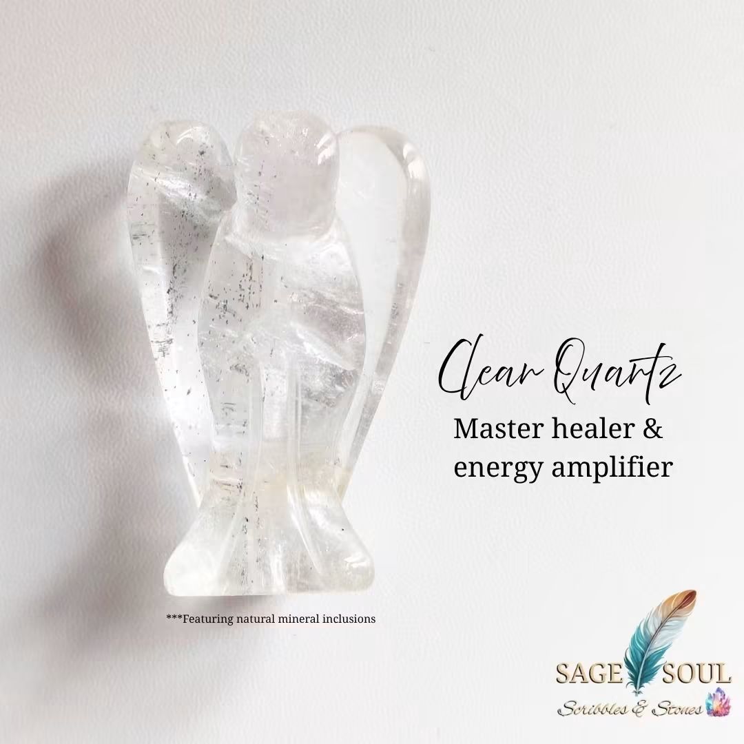 Angel Collection Crystal Carvings (Category: Handmade Craft) located in Manila. Submitted by sagesoulscribblesstones (Listing ID 1463147358, Image 3). Description: ✨ Find Your Guardian Angel ✨ Invite divine guidance, protection, and peaceful energy into your space with our hand-carved Crystal Pocket Angels (4.5 to 5 cm). Each piece is thoughtfully shaped from genuine gemstone, making it a powerful companion for your daily meditation or a comforti