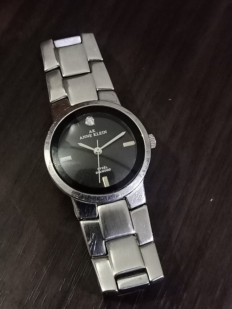 Anne Klein (Category: Women's Watches) located in Las Pinas. Submitted by quick_deals_great_finds2 (Listing ID 1463255310, Image 2). Description: Original good working condition Quartz with battery 28mm fits small wrist 6 inches.