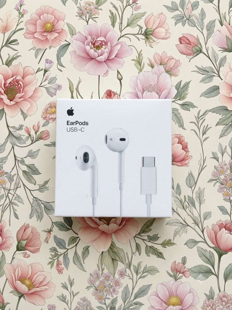 Apple EarPods USB-C (Category: Earphones) located in Iloilo. Submitted by nenebuds (Listing ID 1463178832, Image 1). Description: - Brand new Apple EarPods - USB-C connector - Wired for clear audio - Ideal for music and calls - Compatible with USB-C devices.