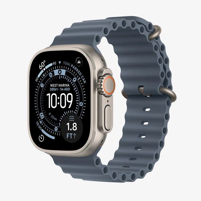 Apple Watch Ultra 3 (Category: Wearables & Smart Watches) located in Pasig City. Submitted by mightymiggy (Listing ID 1463168777, Image 3). Description: For Sale!! Brandnew & Sealed!! Apple Watch Ultra 3 GPS + Cellular Titanium Case Ocean Band / Black / 49MM Apple Watch Ultra 3 GPS + Cellular Titanium Case Ocean Band / Natural Anchor Blue / 49MM Bought from Beyond the Box | NTC - Factory Unlock | Standard Package - 1 Year Apple Warranty Upon Acti