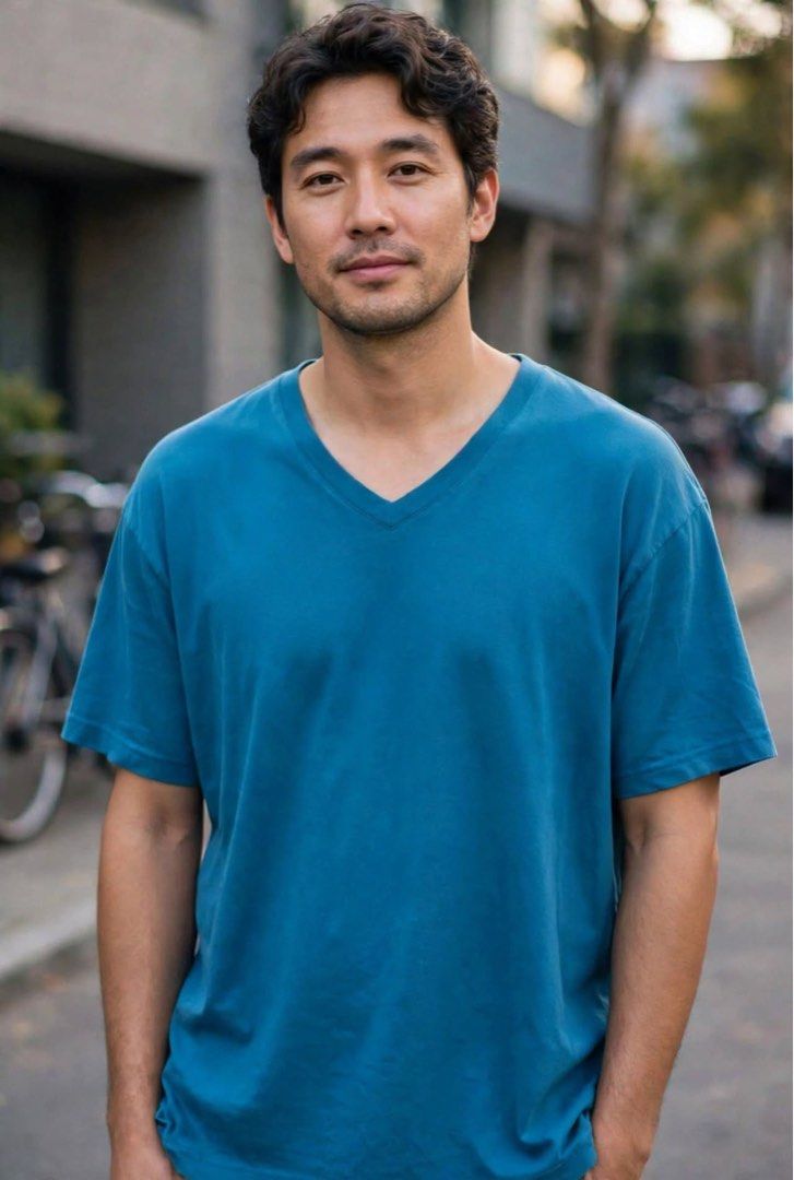 Armani Exchange Blue V-Neck Shirt (Category: Tshirts & Polo Shirts ) located in San Pedro. Submitted by lifebeginsaftercoff33 (Listing ID 1461478918, Image 1). Description: - Brand: Armani Exchange - Color: Blue - Neckline: V-neck - Material: 100% Pima Cotton - Size: XL - Dimes: 24 x 30 in - Style: Casual wear - Features: Soft and comfortable stretchy fabric - Condition: Please check photos for details - Made in Peru - RN#103723.