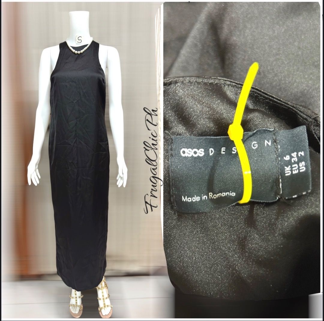 Asos Long Evening Dress (Category: Dresses) located in Cotabato. Submitted by thefashionproject88 (Listing ID 1463153870, Image 1). Description: Brand: Pls Check Photo Details Style: HQ Dress Condition: EUC ☝🏻accessories not included ✌️Low Ballers will not be entertained Mannequin’s Height is 5’8” W/ Vital Stat: Bust 32”, Waist 25”, Hips 32” Note: For Preowned/Used Items, please manage your expectation. If you are meticulous w/ flaws or used clo
