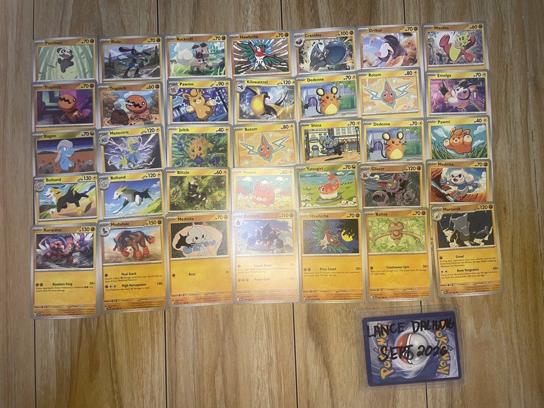 Assorted Pokemon Trading Cards - Various Pokemon (Category: Raw Singles) located in Manila. Submitted by lanceyyyyyy (Listing ID 1463123537, Image 3). Description: POKEMON MODERN GRAY BORDER BULK 10 PHP EACH REV/HOLOS: 15 EACH can negotiate with prices especially if buying lots pm me for more close up pictures for the cards and also no reserving/saving cards, whoever pays first gets the card. mode of payment: gcash delivery: via lalamove or lbc l
