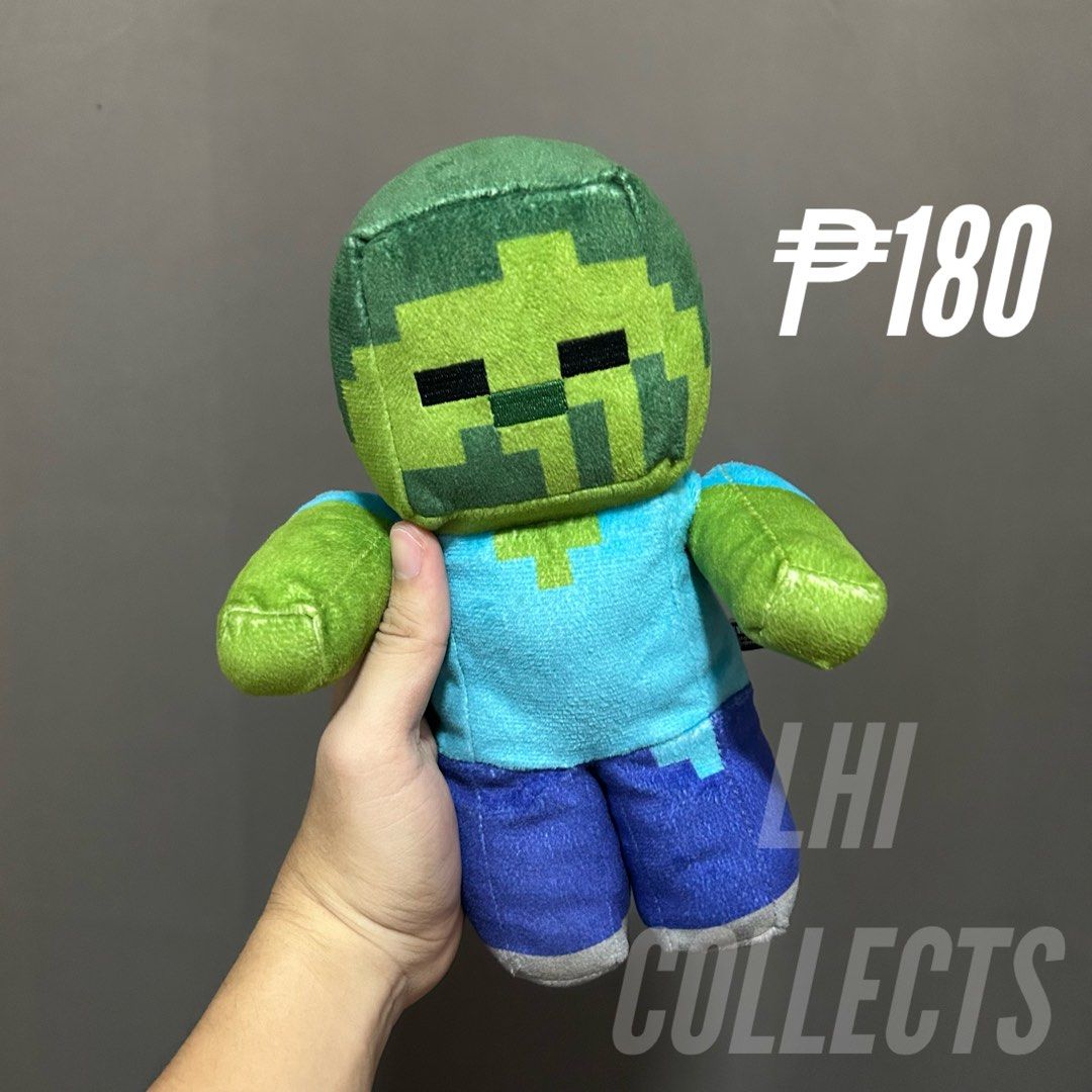 AUTHENTIC MINECRAFT PLUSHIES (Category: Plushies & Soft Toys) located in Manila. Submitted by dondon_concepcion (Listing ID 1463161767, Image 2). Description: MINECRAFT PLUSHIES ALL 100% AUTHENTIC ₱180-₱400 each Available for meet ups or shipping Tondo, Manila📍.