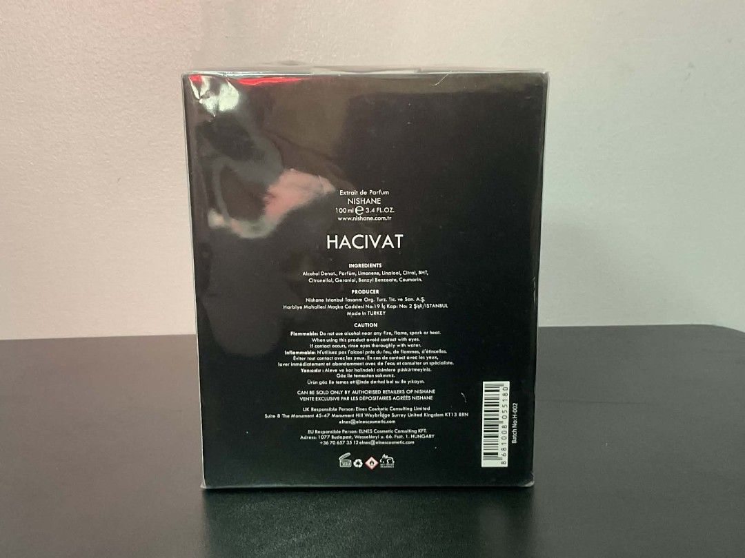 Authentic Nishane Hacivat Extrait de Parfum 100ml (Category: Fragrance & Deodorants) located in Manila. Submitted by gatrading (Listing ID 1463212136, Image 2). Description: .