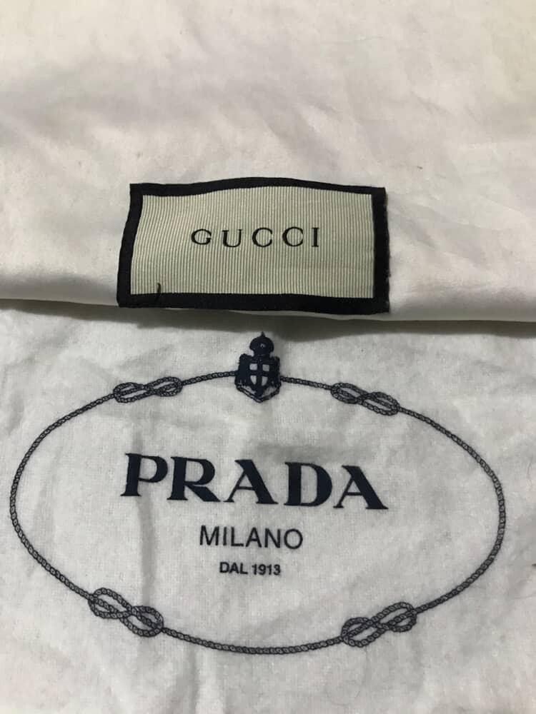 Authentic Prada and Gucci Dust bag (Category: Luxury Accessories) located in Manila. Submitted by historicthrift (Listing ID 1463135104, Image 2). Description: .