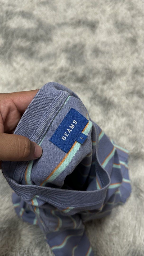 B*AMS Striped T-shirt Size S (Category: Tshirts & Polo Shirts ) located in Manila. Submitted by paulovenegaskalakal2020 (Listing ID 1463148963, Image 3). Description: For sale! Kalakal B*ams stripes tee Small- 23 width x 28 length Good as new Crispy MINE 1,790 +sf.