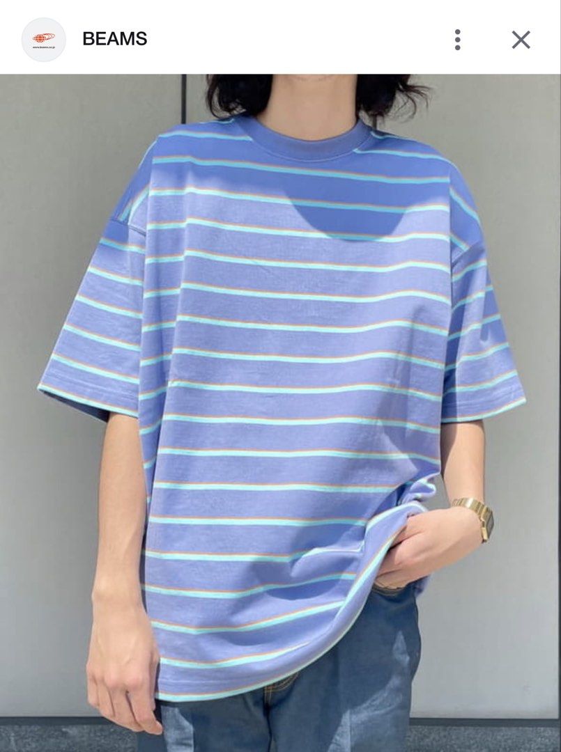 B*AMS Striped T-shirt Size S (Category: Tshirts & Polo Shirts ) located in Manila. Submitted by paulovenegaskalakal2020 (Listing ID 1463148963, Image 2). Description: For sale! Kalakal B*ams stripes tee Small- 23 width x 28 length Good as new Crispy MINE 1,790 +sf.