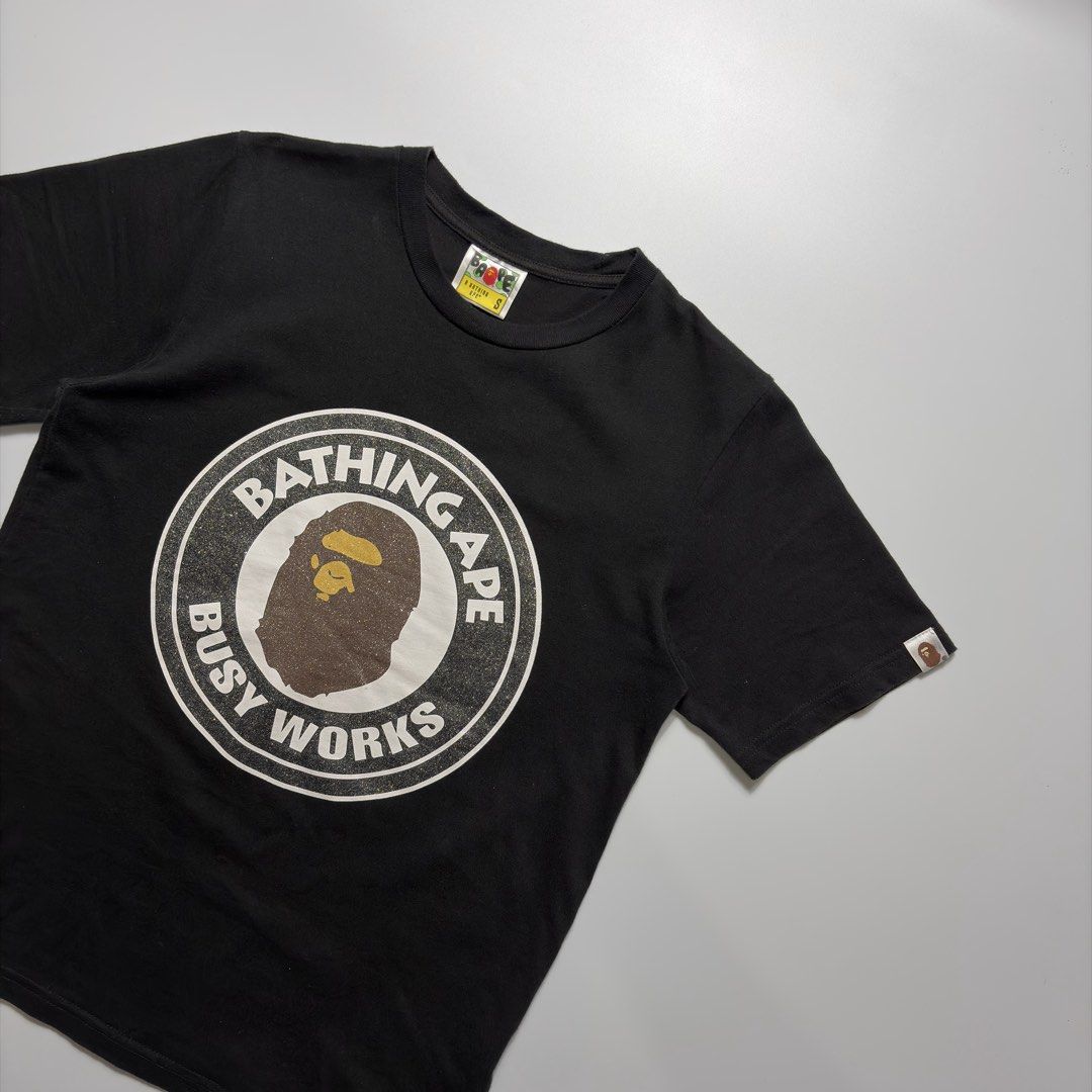 Bape Busy Works Tee (Category: Tshirts & Polo Shirts ) located in Makati City. Submitted by tulakngdamit.ph (Listing ID 1463175983, Image 3). Description: WTS! Bape Busy Works Tee Width: 18 Inches Length: 25 Inches Excellent.